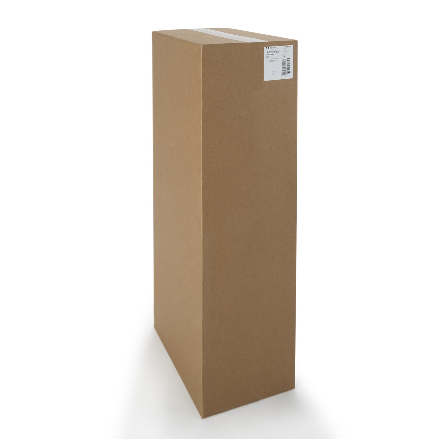 SharpSafety™ Sharps Container Red Base 26 H X 18-1/4 W X 12-3/4 D Inch Horizontal Entry 18 Gallon (187921_EA)