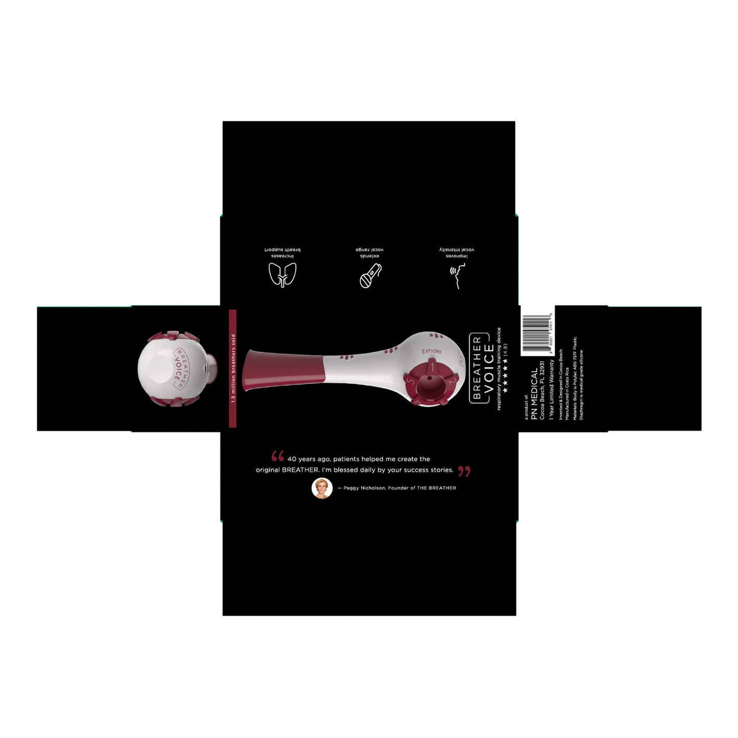 Breather Voice™ Respiratory Therapy System Adult (1228422_EA)