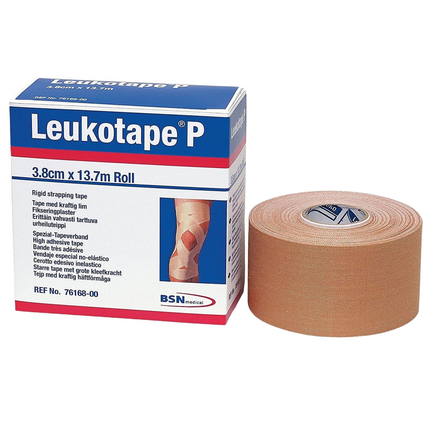 Leukotape® P Orthopedic Corrective Tape Beige 1-1/2 Inch X 15 Yard Zinc Oxide Adhesive NonSterile (196911_CS)