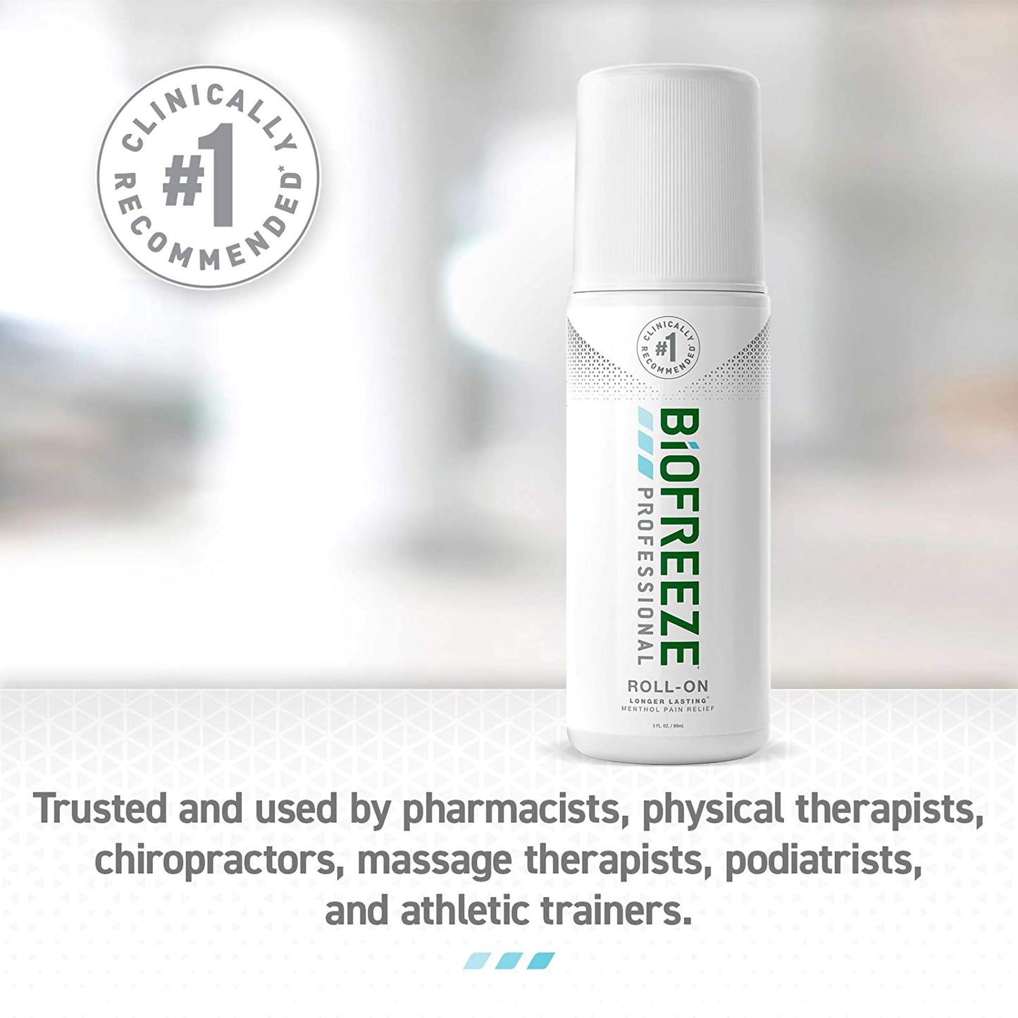 Biofreeze® Professional Topical Pain Relief 5% Strength Menthol Topical Gel 3 oz. (1027515_BX)