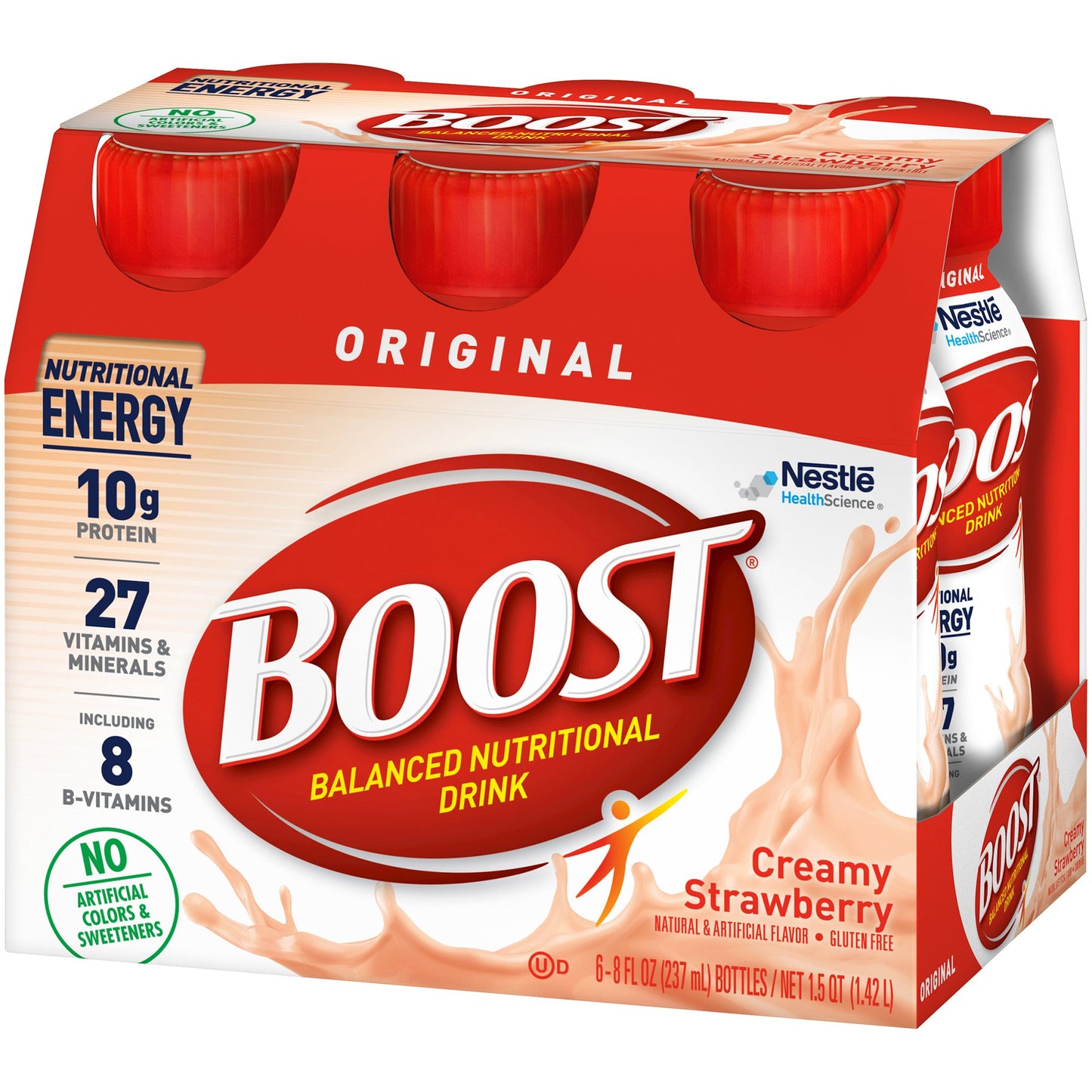 Boost® Original Oral Supplement Creamy Strawberry Flavor Liquid 8 oz. Bottle (983722_PK)