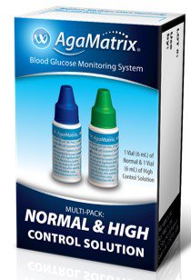 Agamatrix Blood Glucose Control Solution Level 1 & 2 (788709_BX)