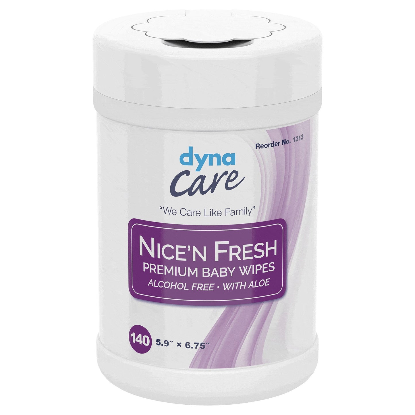 Nice'n Fresh Baby Wipe Canister Scented 140 Count (864428_CN)