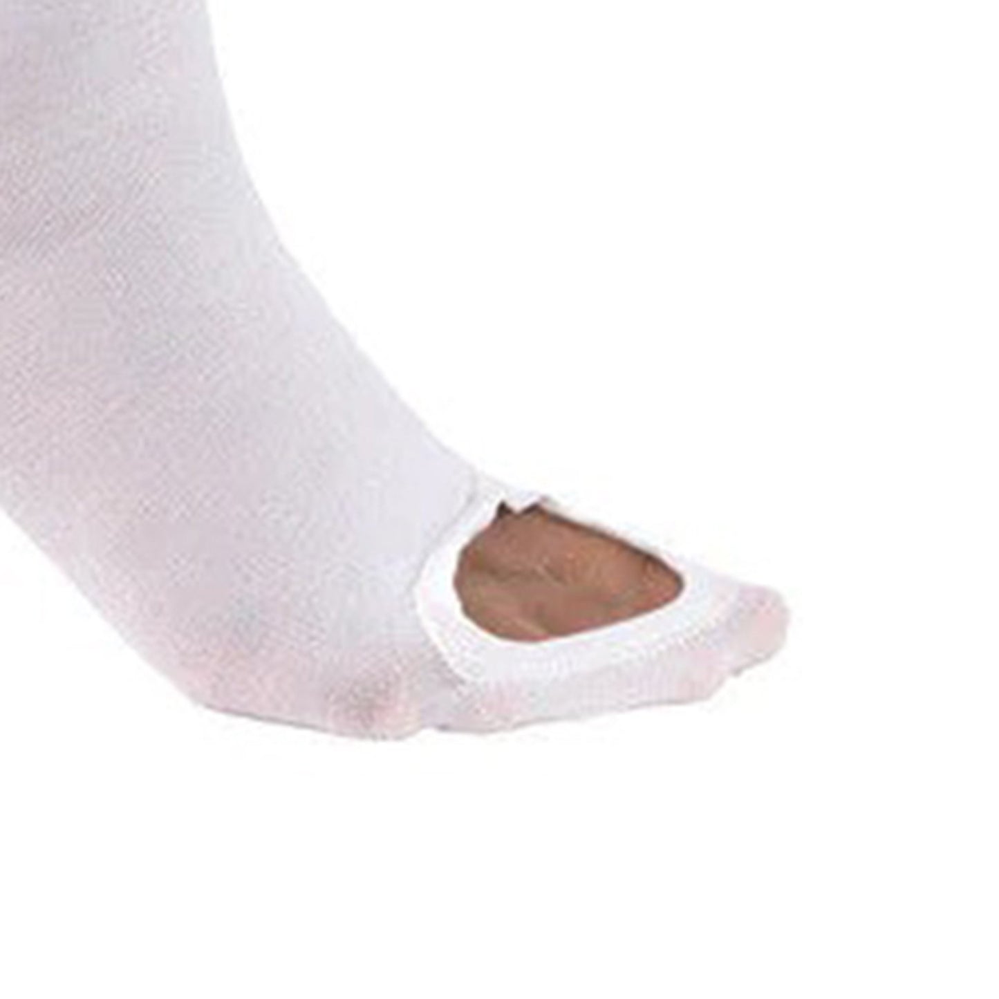Jobst® Anti-embolism/GPT™ Anti-embolism Stocking Knee High Large / Regular White Inspection Toe (203521_PR)