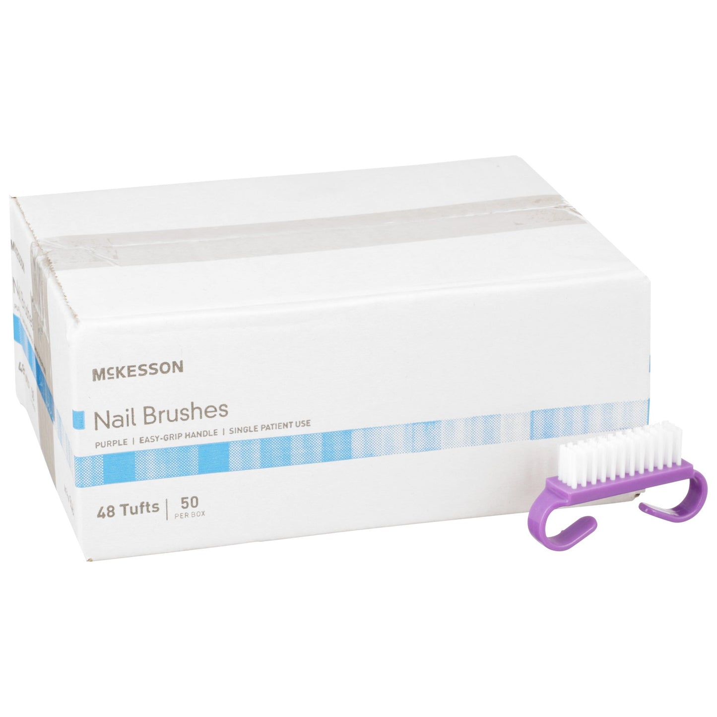 McKesson Nail Brush Soft Bristles Purple (940523_CS)