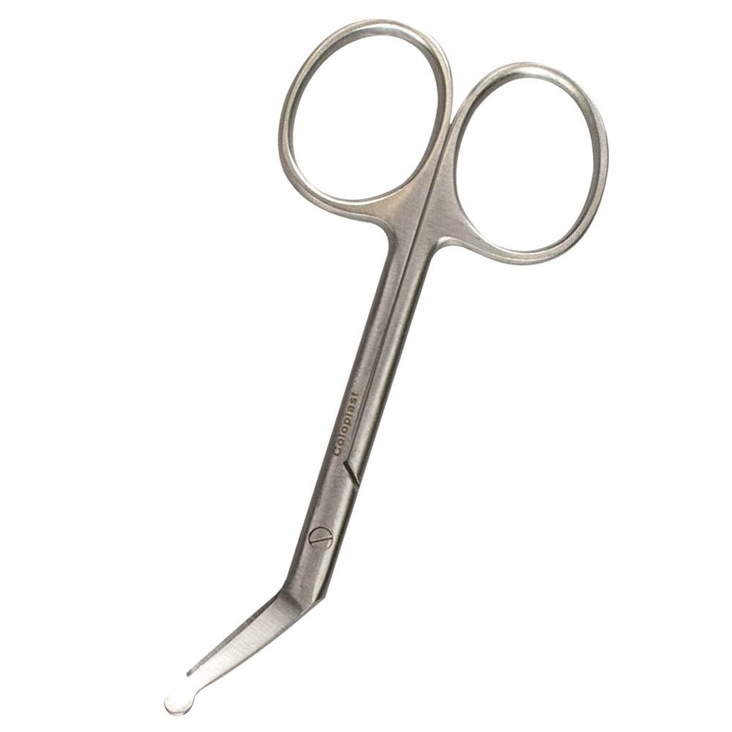 Coloplast® Ostomy Scissors 4 Inch Length Finger Ring Handle Curved Blunt Tip / Blunt Tip (979131_EA)