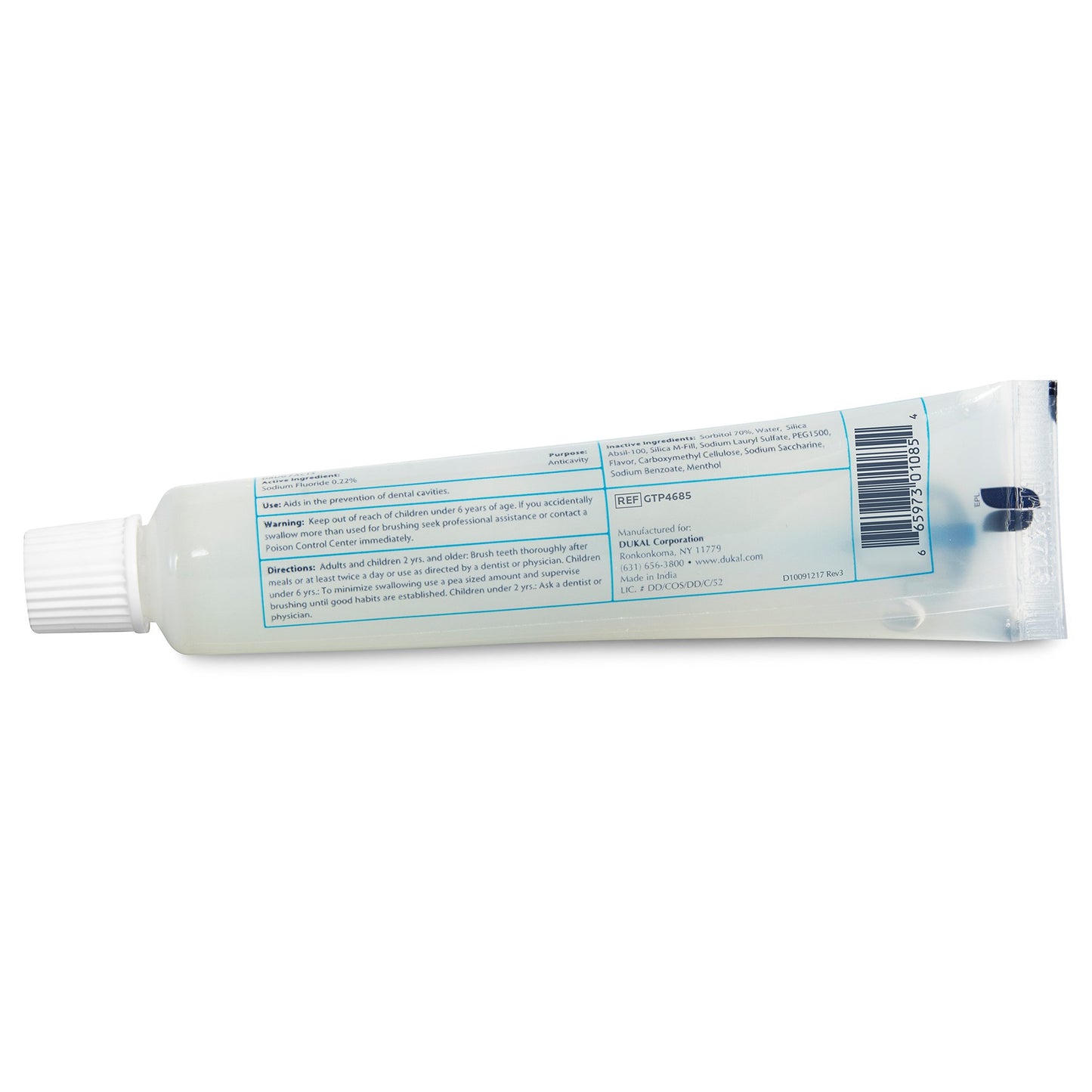 DawnMist® Toothpaste Mint Flavor 2.7 oz. Tube (709887_EA)