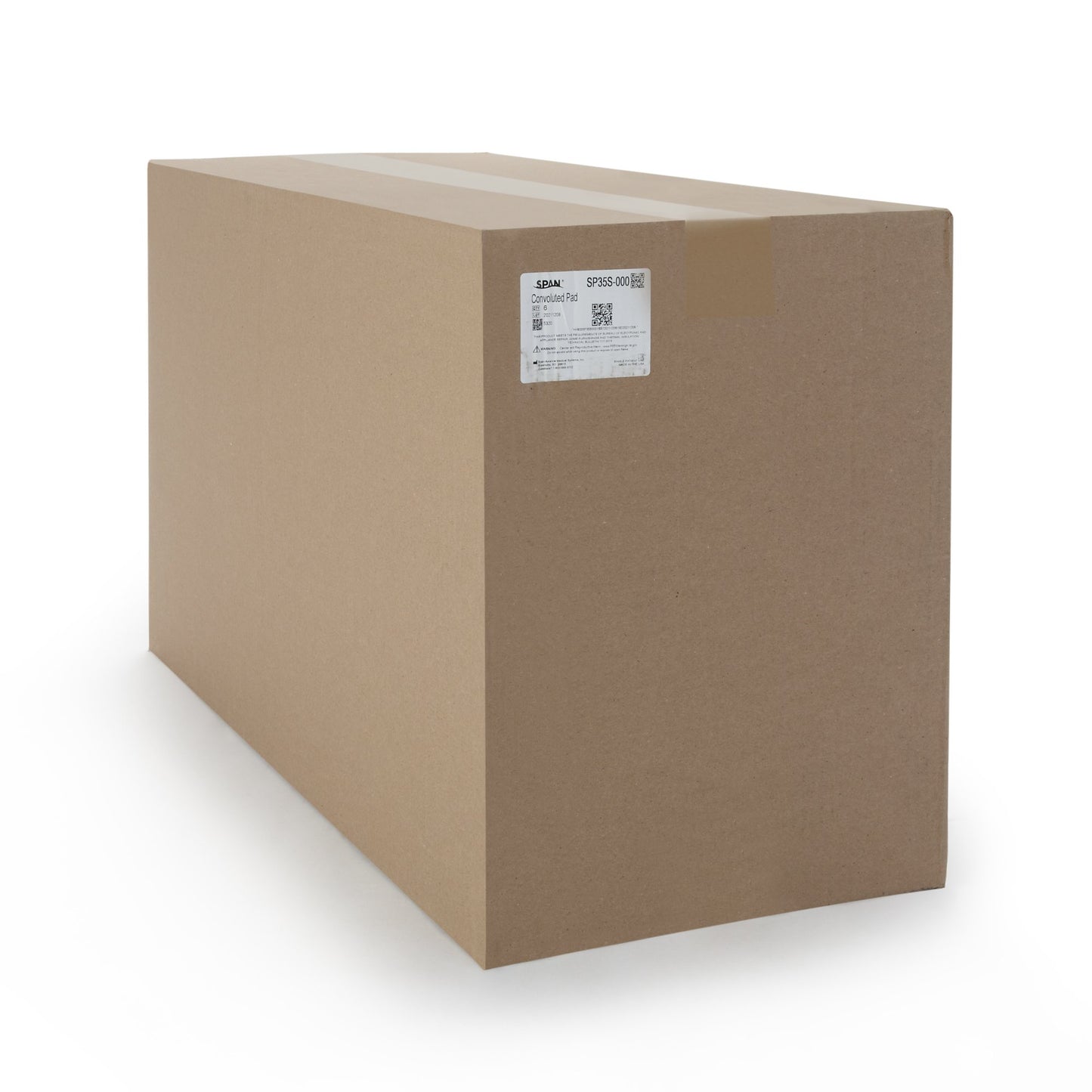 Span America Mattress Overlay Pressure Redistribution Type 34 X 72 X 1-1/4 Inch For Bed Mattresses (571917_CS)