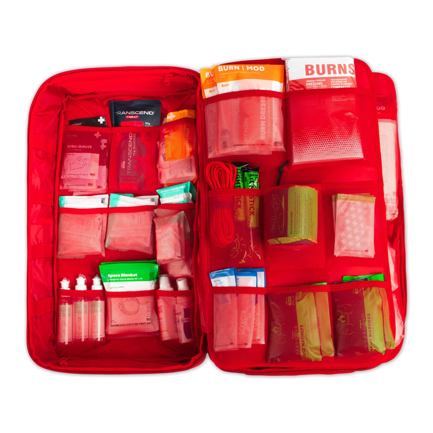 My Medic™ The MEDIC Pro First Aid Kit 10 Person Red Nylon Backpack (1207727_EA)