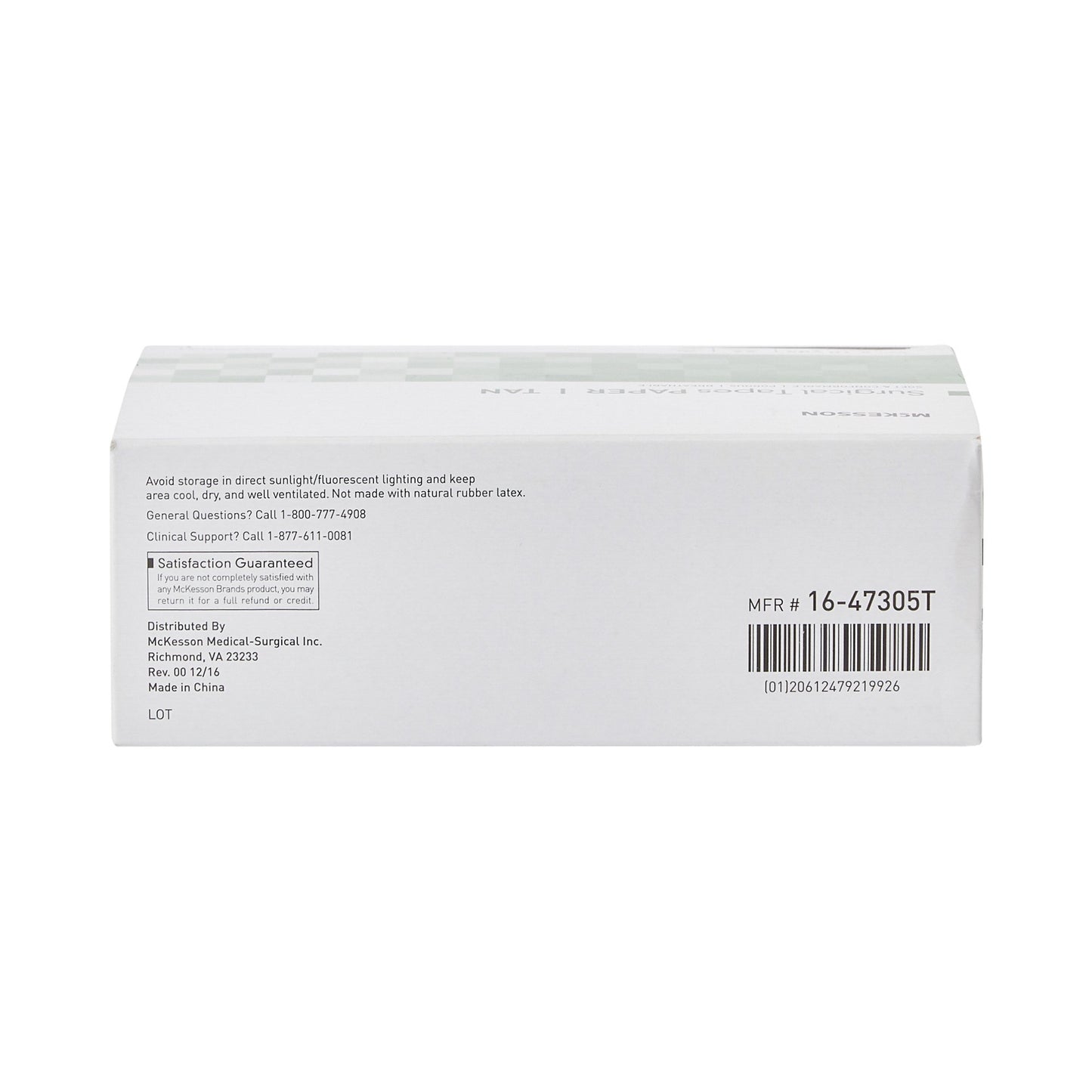McKesson Medical Tape Tan 1/2 Inch X 10 Yard Paper NonSterile (1055585_RL)