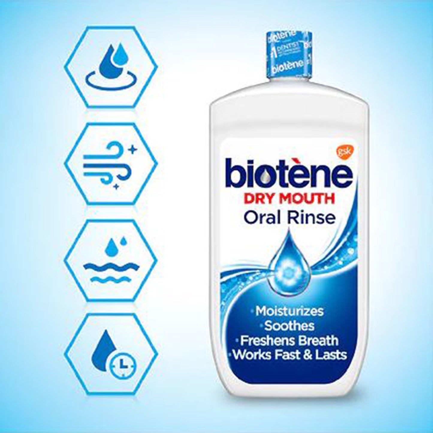 Biotene® Mouth Moisturizer 16 oz. Liquid (632130_EA)