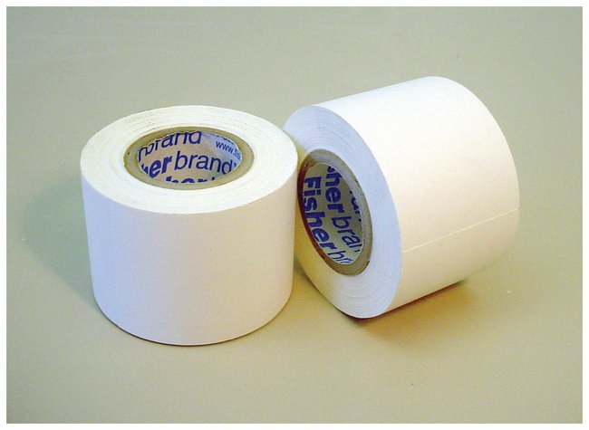 Fisherbrand™ Blank Label Tape Colored Identification Tape White Paper 1-1/2 Inch X 14 Yard (891855_EA)