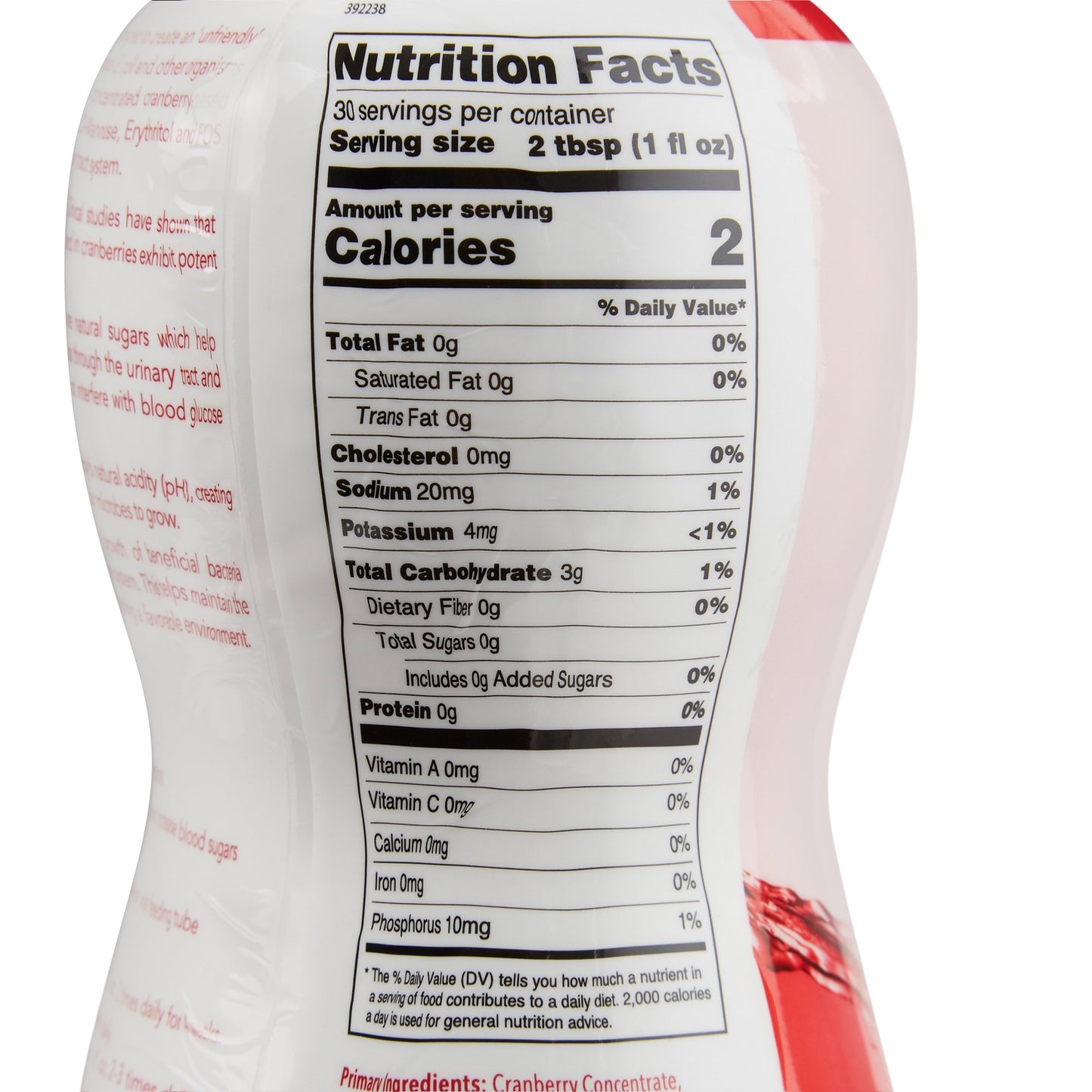 UTIHeal™ Oral Supplement Cranberry Flavor Liquid 30 oz. Bottle (956942_EA)
