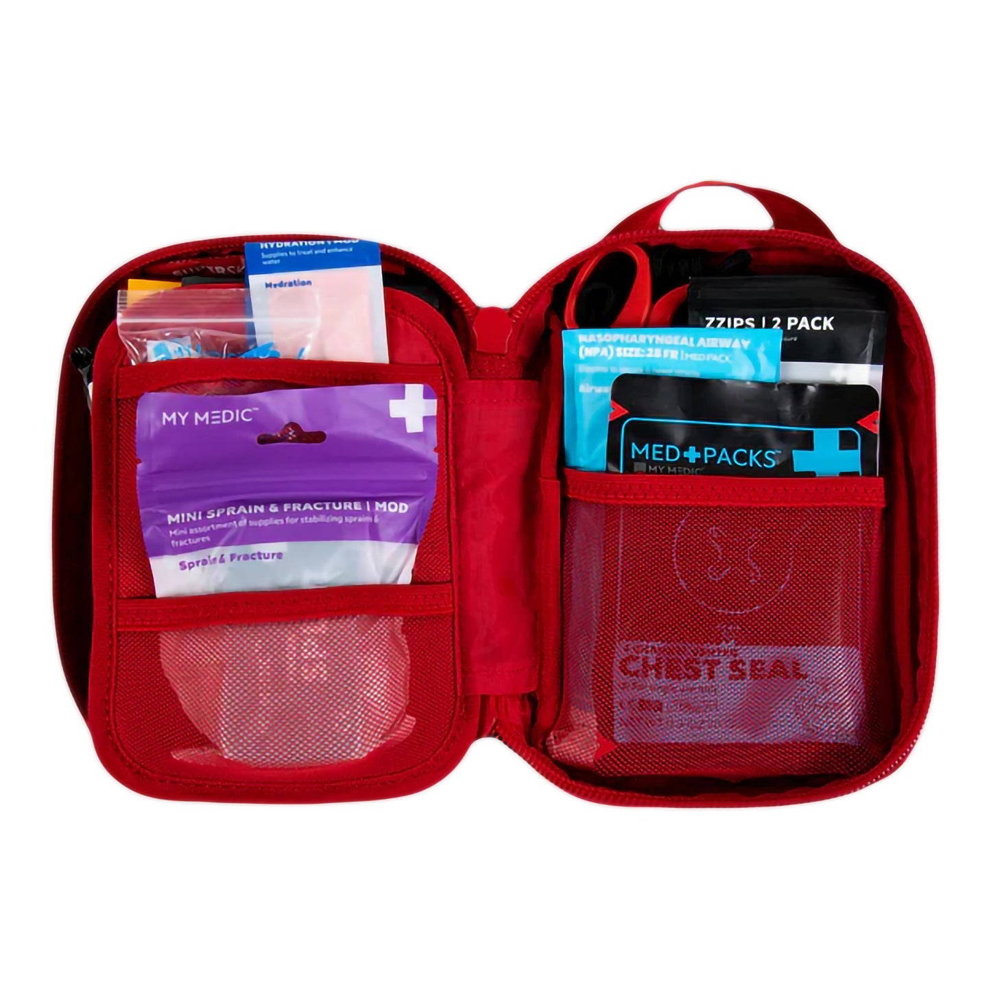 My Medic™ MYFAK Mini Standard First Aid Kit Red Soft Bag (1234445_EA)