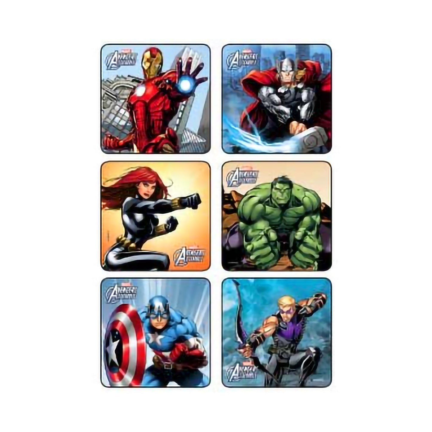 Disney® 75 per Pack Avengers Assemble Sticker 2-1/2 Inch (940782_PK)