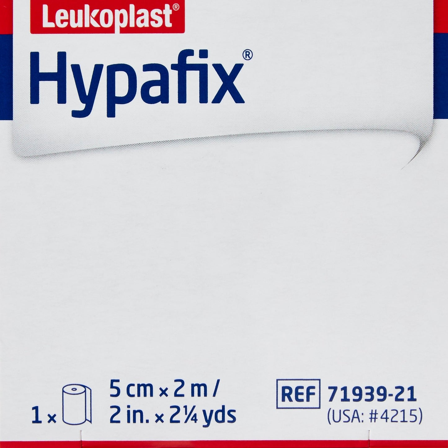 Hypafix® Dressing Retention Tape with Liner White 2 Inch X 2 Yard Nonwoven Polyester NonSterile (1065315_CS)