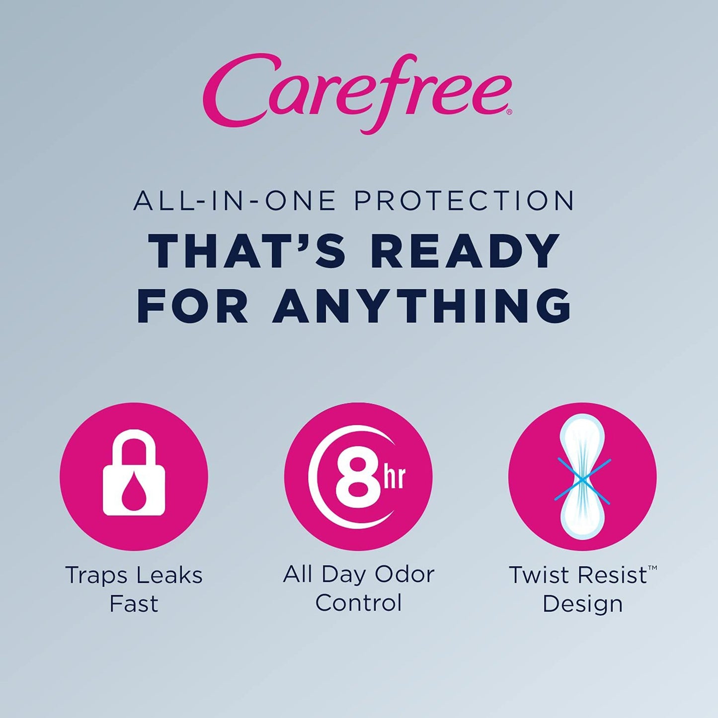 Carefree® actifresh® Panty Liner Thin Light Absorbency (1193244_BG)
