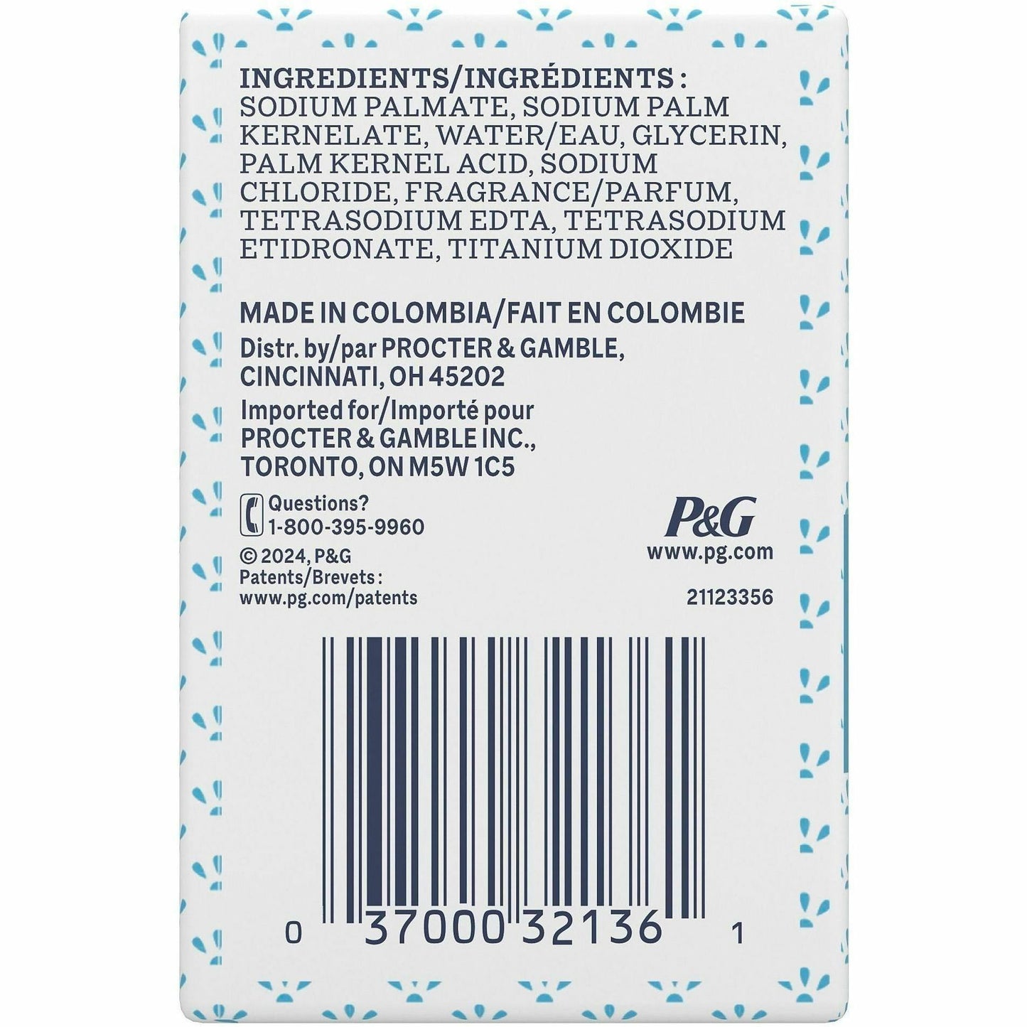 Ivory Bar Soap, Ivory-clean Scent, 3.10 oz, 24/Carton (PGC12364CT)