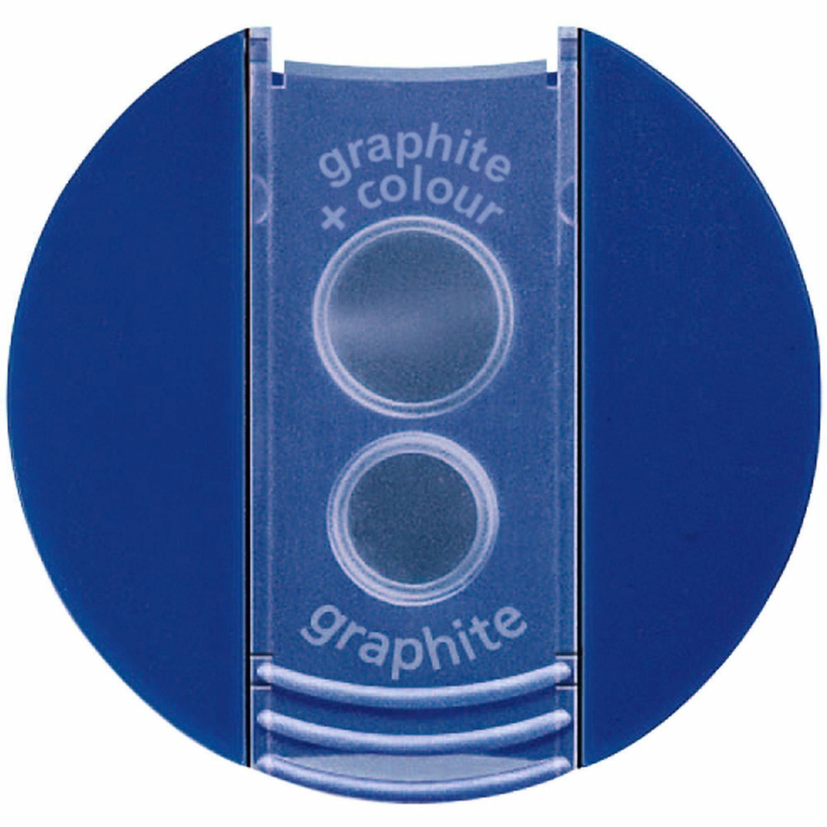 Staedtler Double-hole Tub Pencil Sharpener, 2 Hole(s), 1.5" x 1.5", Plastic (STD512001)