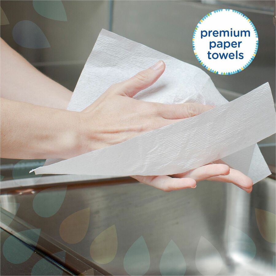 Kleenex C-Fold Hand Towels, 1 Ply, C-fold, 10.10" x 13.25", White, 150/Bag, 4/Pack (KCC88115)