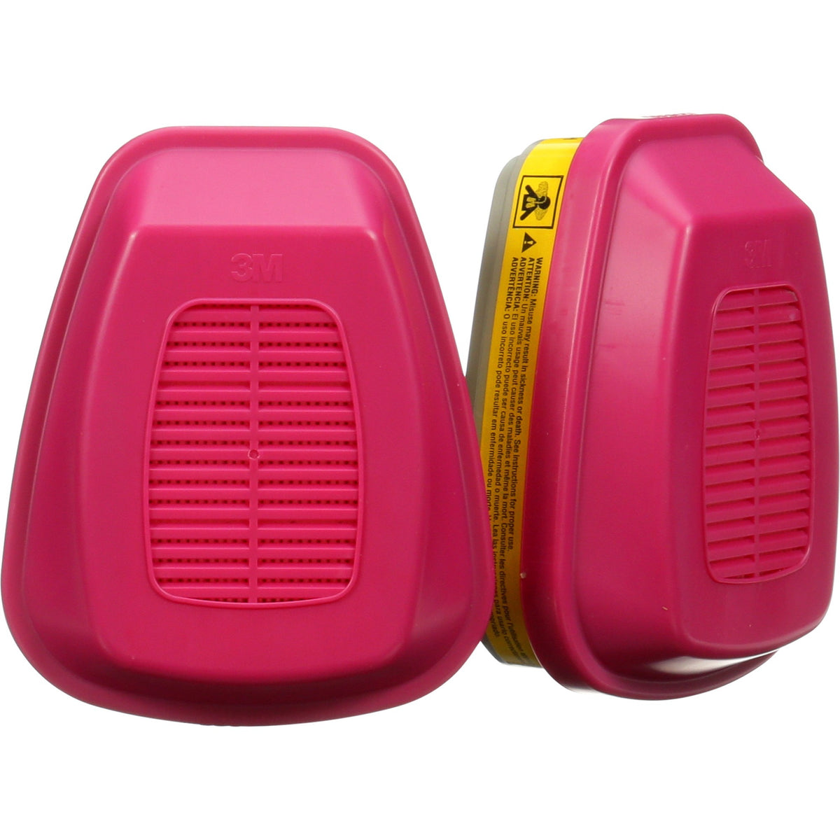3M 60923 Organic Vapor/Acid Gas Cartridge/Filter, Reusable, 2/Bag (MMM60923)
