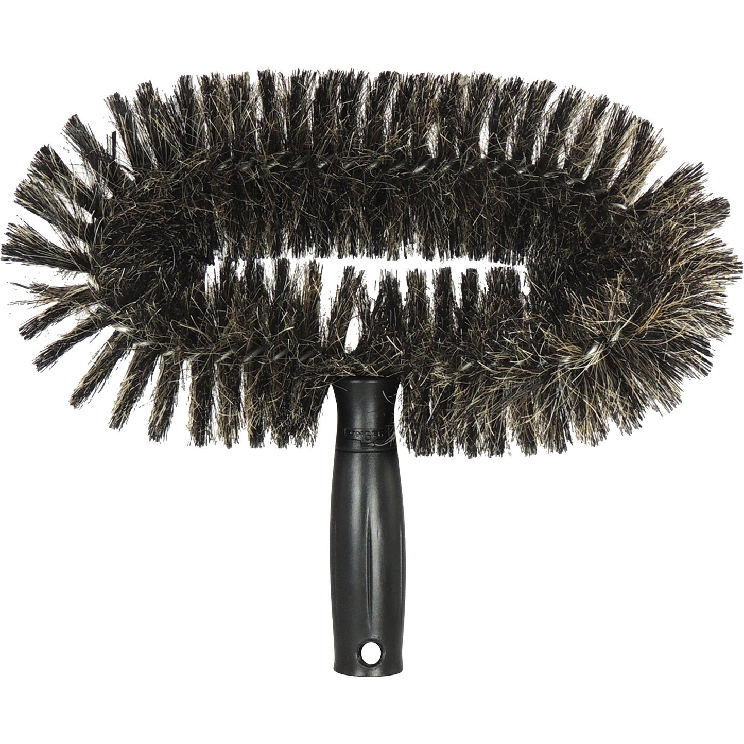 Unger StarDuster WallBrush, Horsehair Bristle, 9.4" Overall Length, Black, Brown (UNGWALB0)