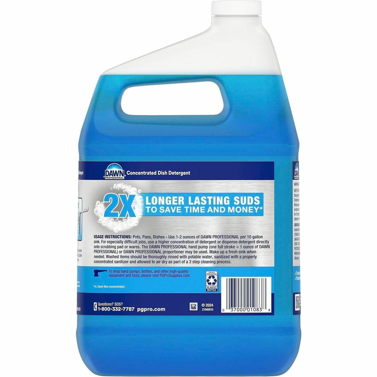 Dawn Manual Pot/Pan Detergent, Liquid, 128 fl oz (4 quart), Original Scent (PGC57445EA)