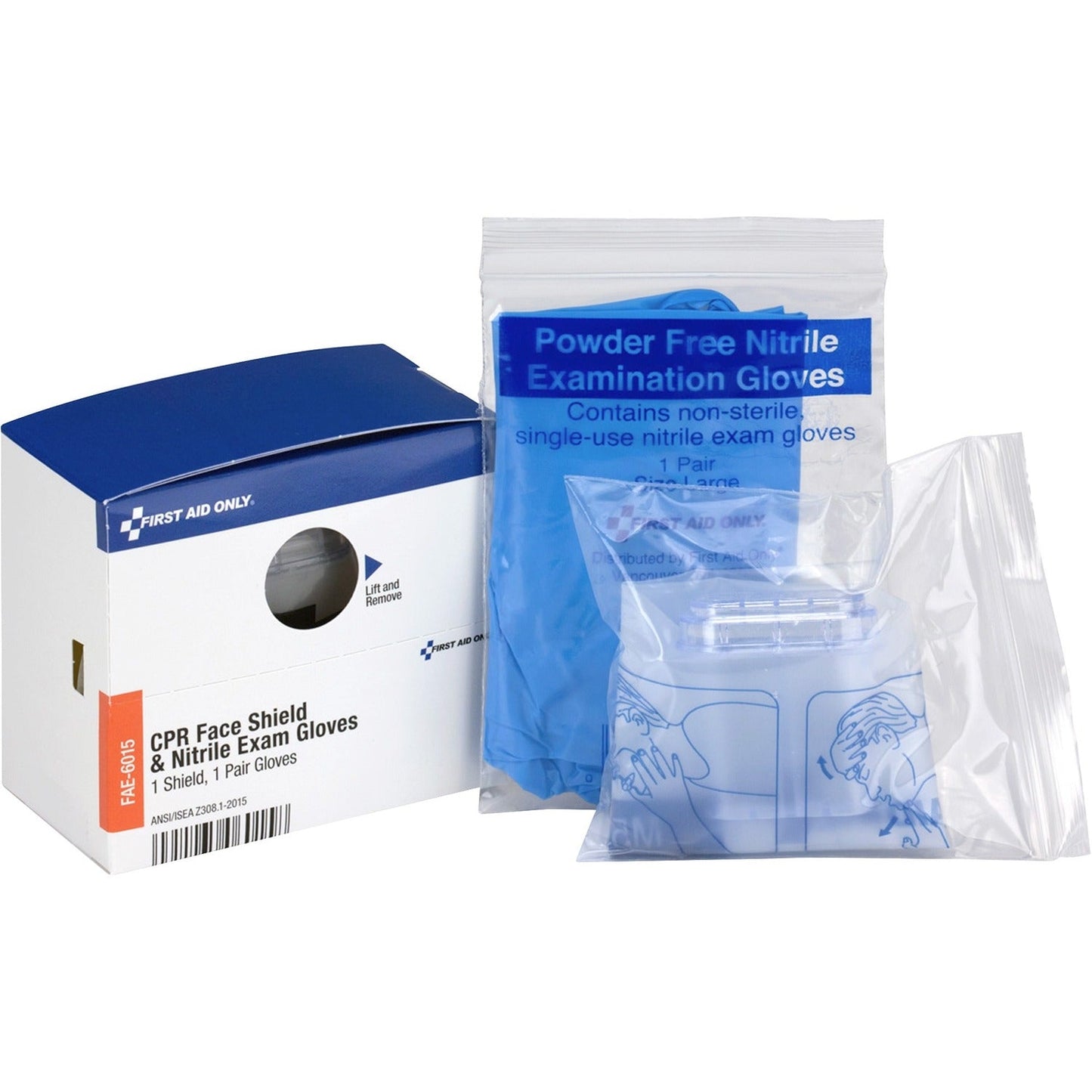 first-aid-only-smartcompliance-rescue-breather-face-shield-with-2-nitrile-exam-gloves-num-faofae6015_1