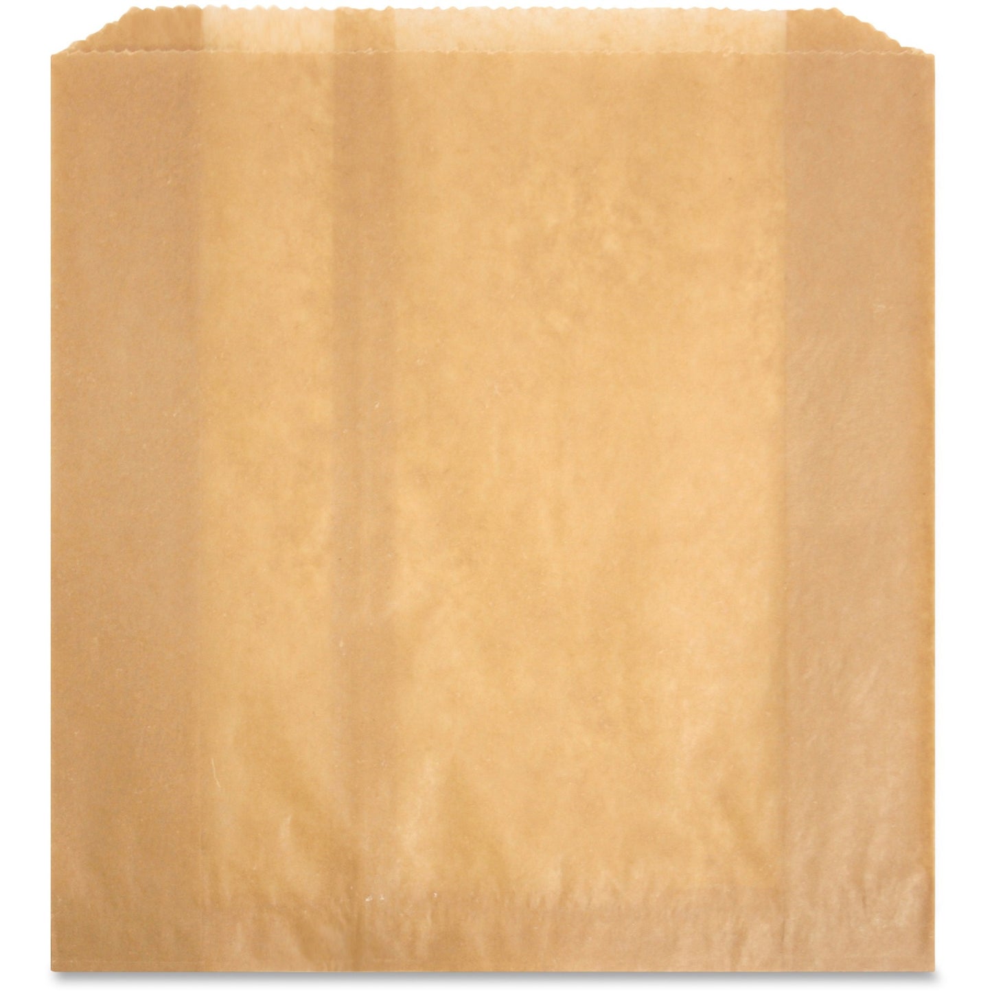 Health Gards Receptacle Liners, 10" x 9.25" x 3.25", Brown, Paper, Wax, 250/Carton (HOSHS6141)