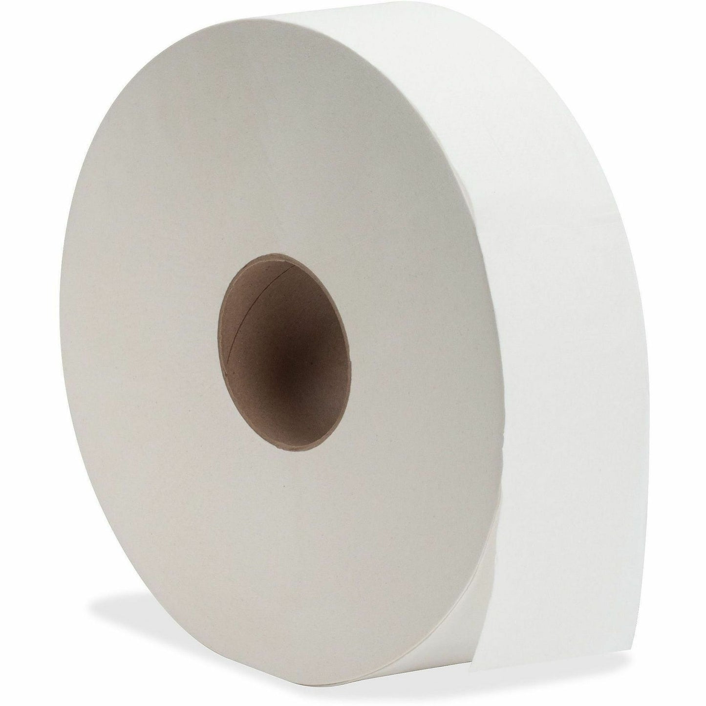 Genuine Joe Jumbo Jr Dispenser Bath Tissue Roll, 2 Ply, 3.50" x 2000 ft, 12" Roll, 6/Carton (GJO3520006)