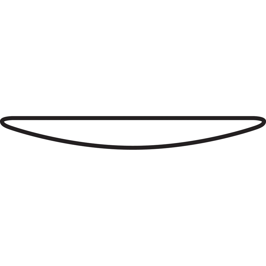 HON Classic Pull, Set of 2, 0.88" x 0.50" x 6.75", Metal, Black, 2/Pack (BSXBLPCLASSIC)