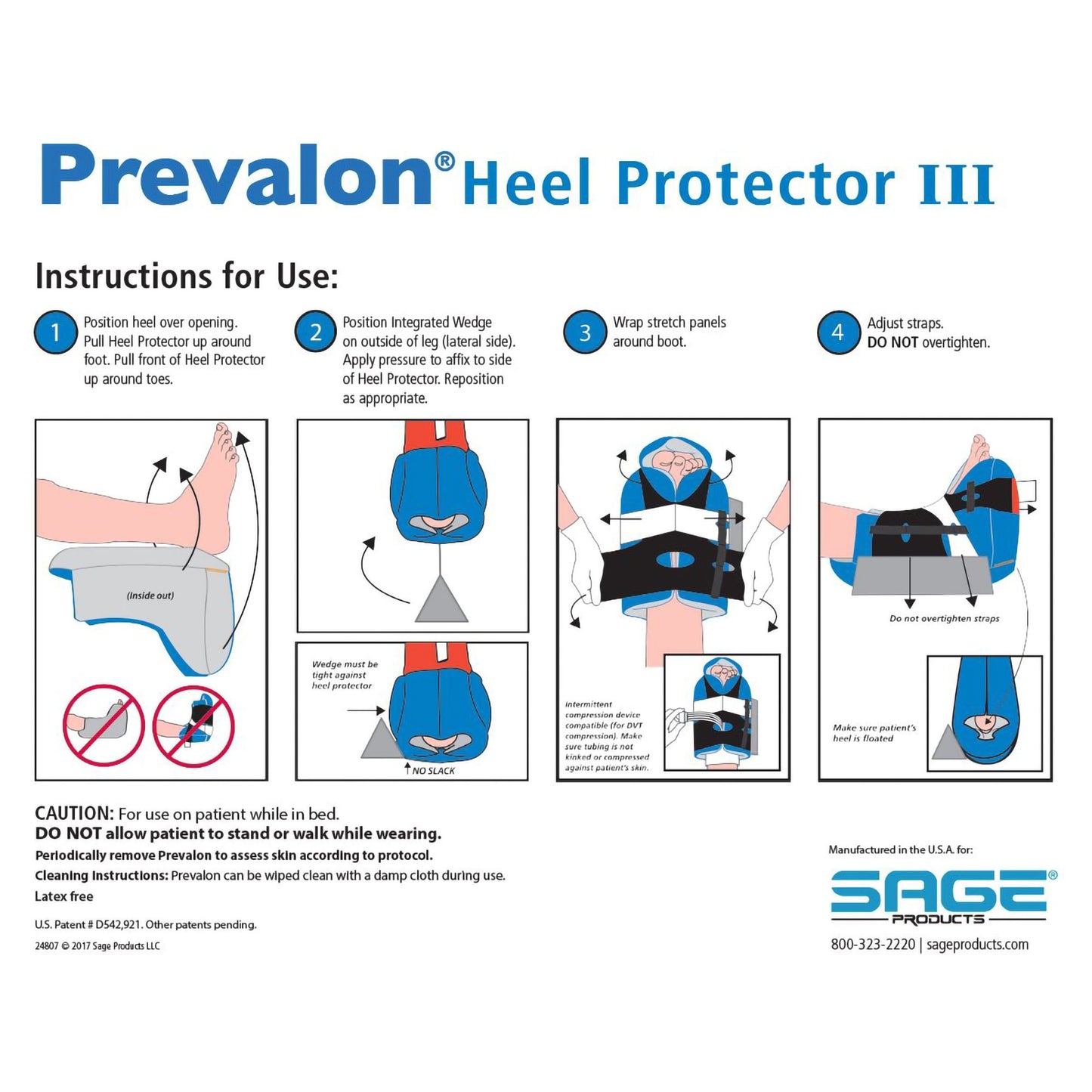 Prevalon® Heel Protection Boot with Wedge One Size Fits Most (681762_EA)