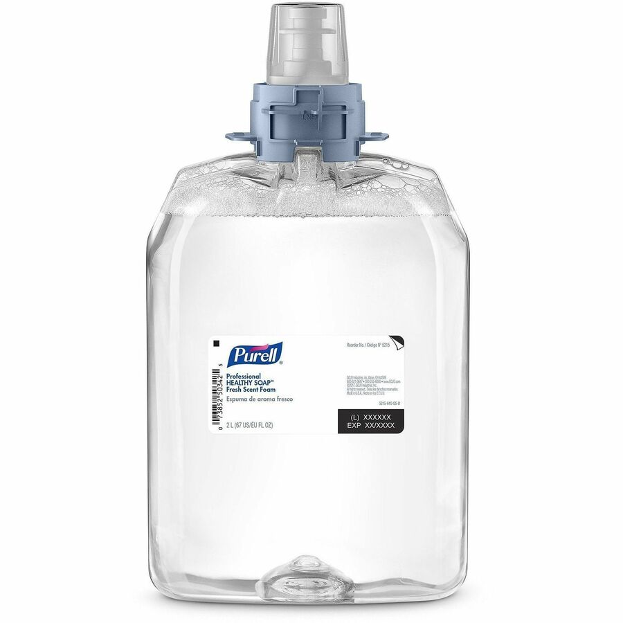 PURELL FMX-20 HEALTHY SOAP Fresh Scent Foam, 2.11 quart, 2/Carton (GOJ521502)
