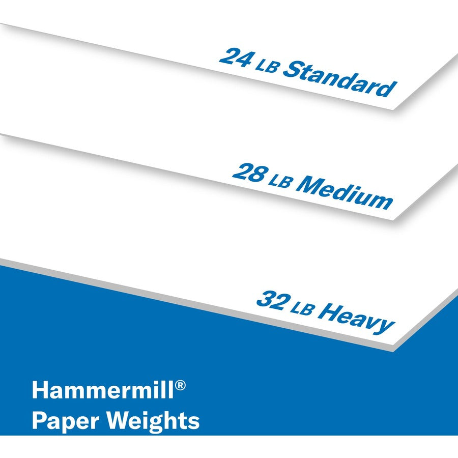 Hammermill Premium Laser Print Paper, White, 98 Brightness, Letter, 8 1/2" x 11", 500 Sheets per Ream, 8 Reams/Carton (HAM104646CT)
