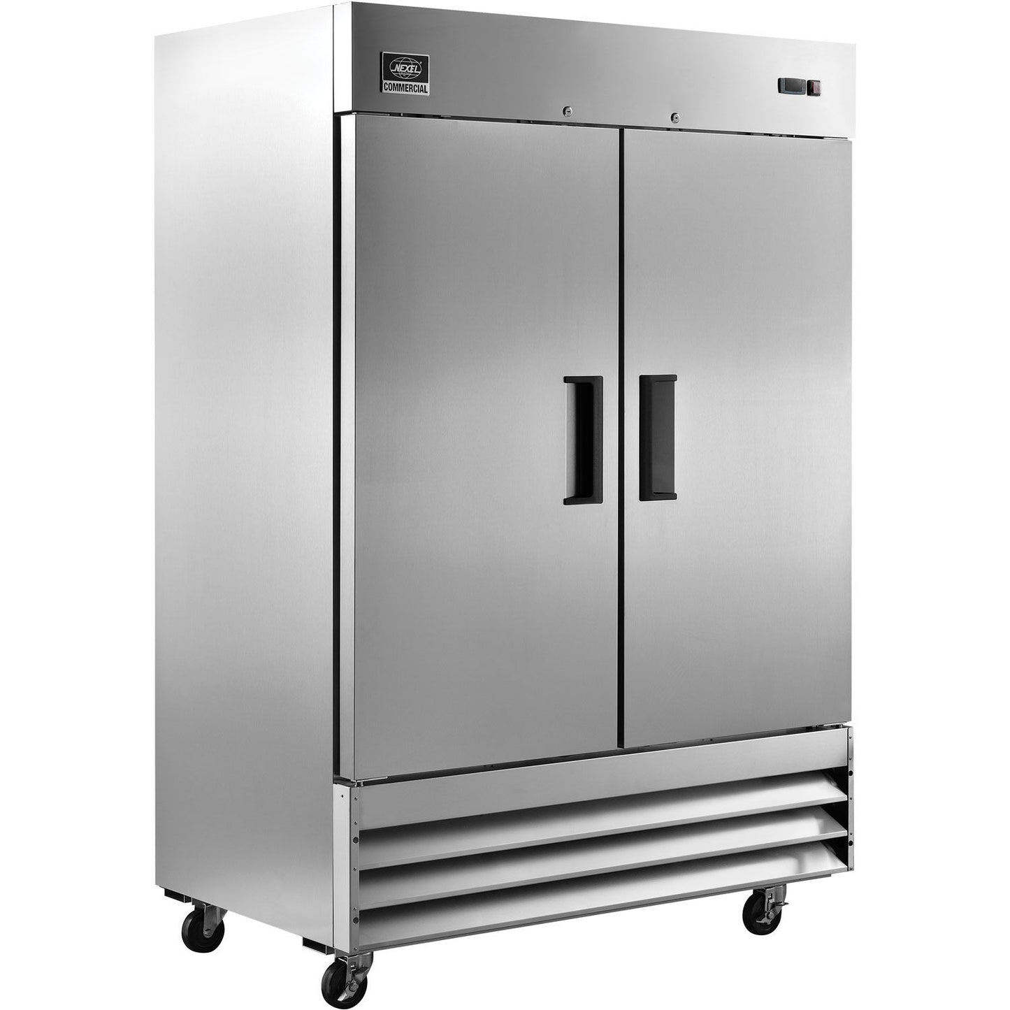 Nexel Reach In Refrigerator, 2 Solid Doors, 47 Cu. Ft. (WB243008)