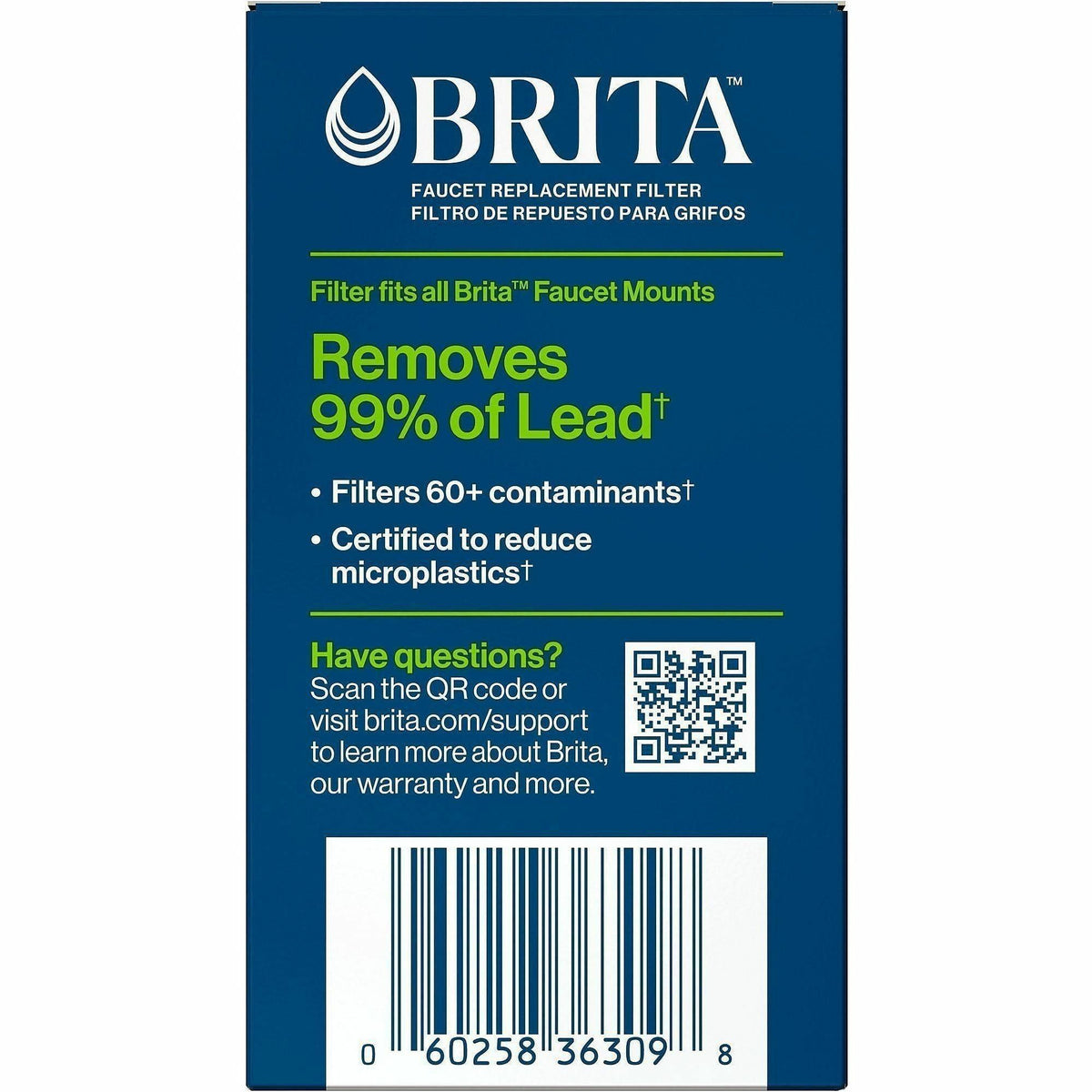 Brita On Tap Replacement Water Filters, 405/Pallet (CLO36309PL)