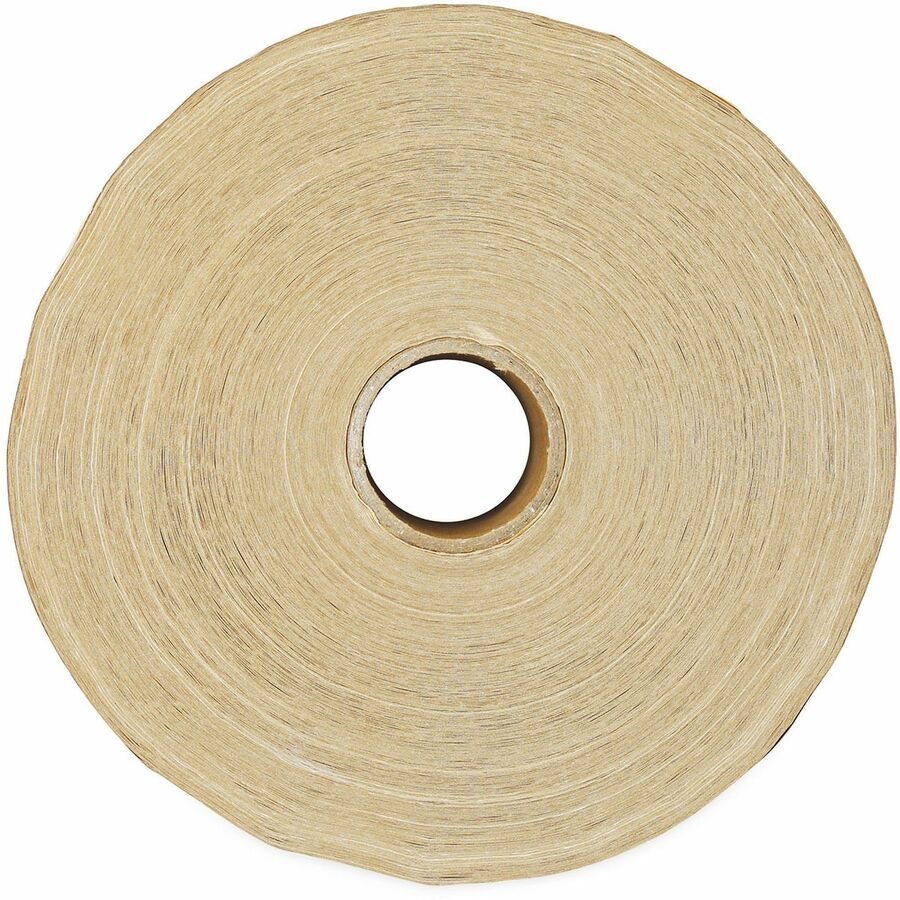 Universal Packaging Tape, 150 yd Length x 3" x 5 mil Thickness, 3" Core, Brown, Kraft/Glass Fiber Backing, 10/Carton (UNV44HD007)