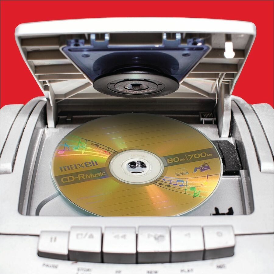 Maxell CD-R80 CD Recordable Media, CD-R, 32x, 700 MB, 30 Pack (MAX625335)