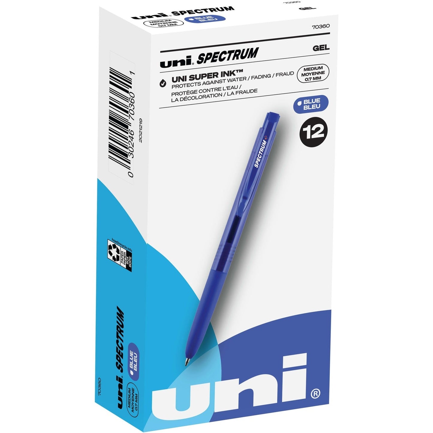 uni-ball-spectrum-gel-pen-0-7-mm-pen-point-size-blue-gel-based-ink-1-dozen-num-ubc70360_1