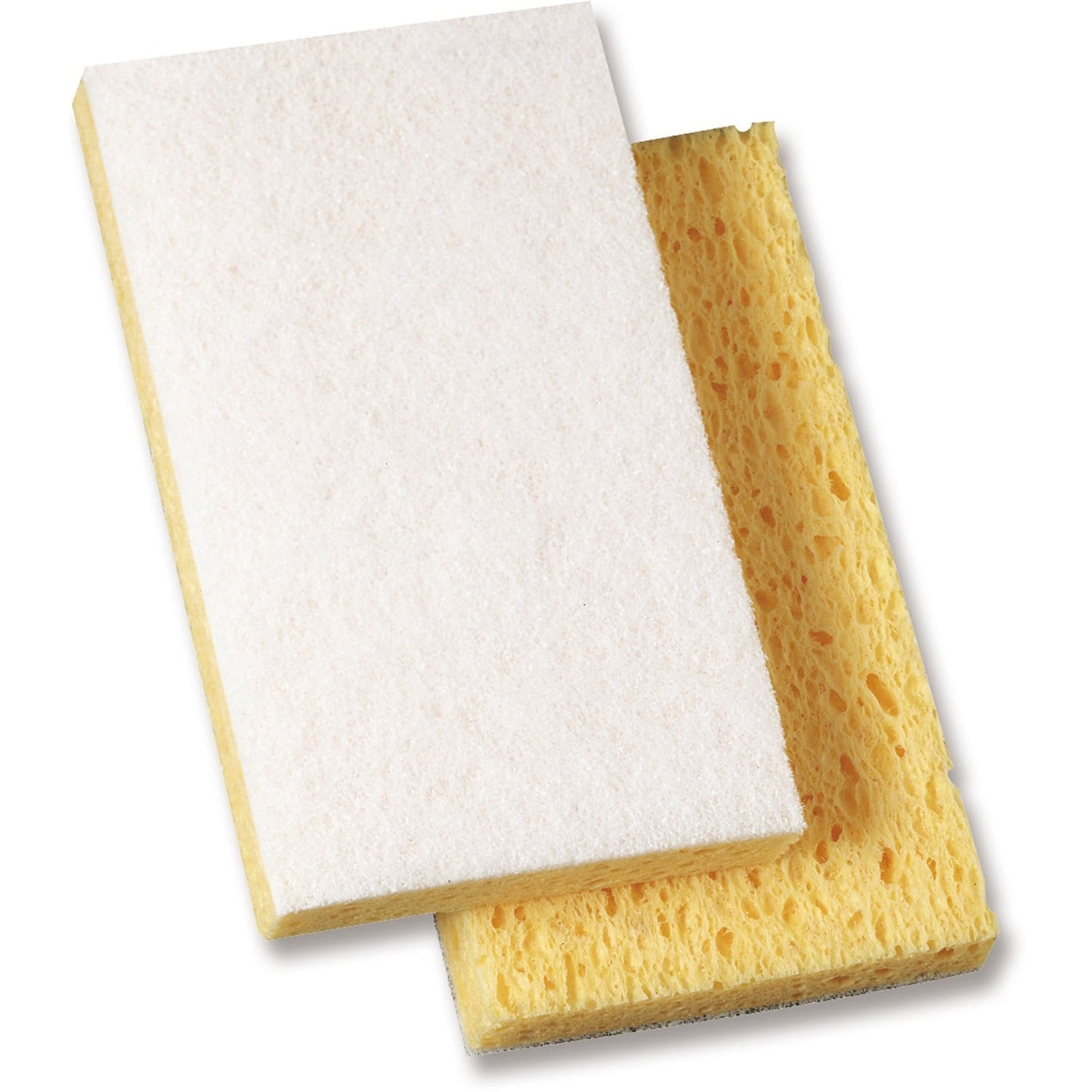 genuine-joe-light-duty-sponge-scrubber-3-5-x-3-5-depth-20-carton-cellulose-white-num-gjo18423_1
