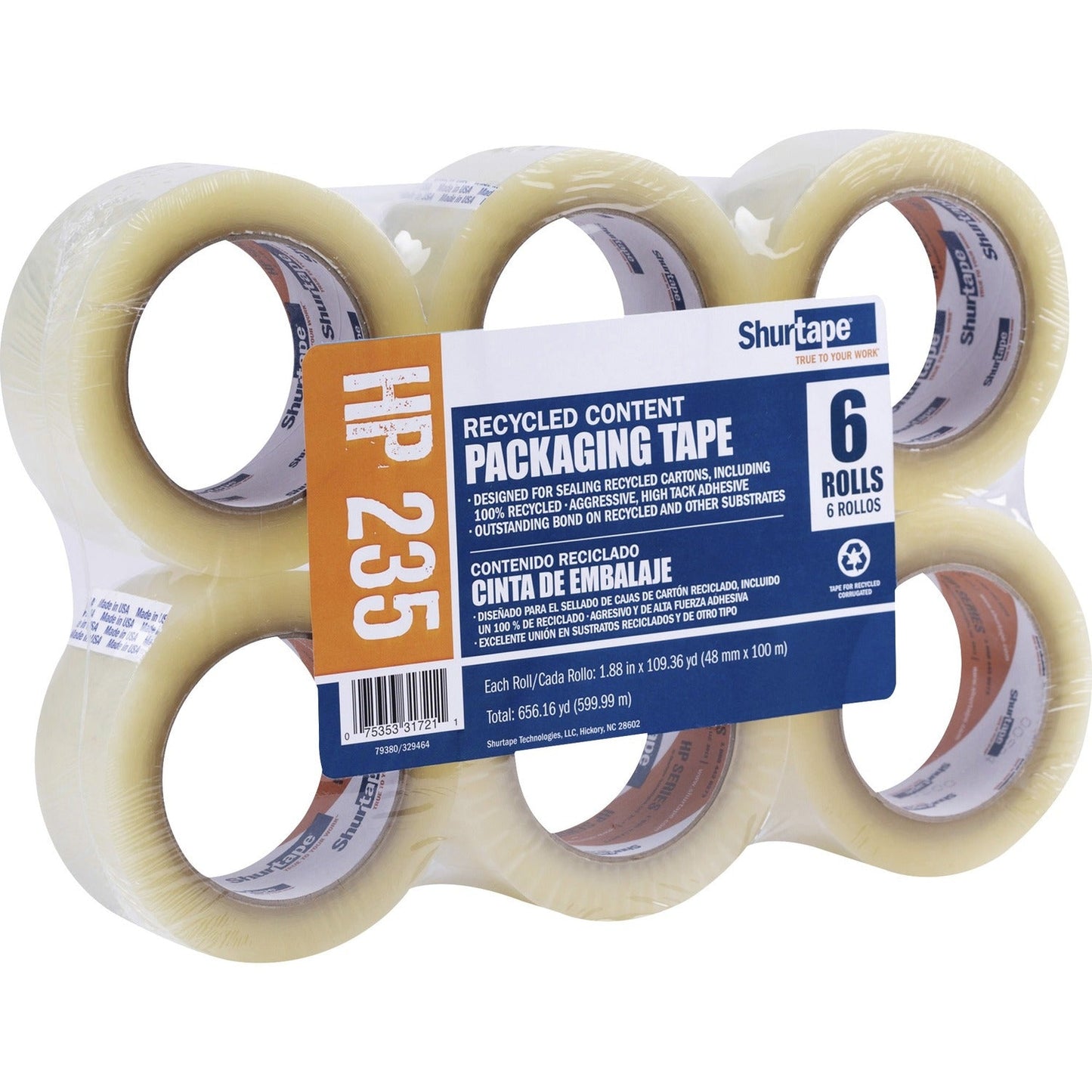 duck-hp-235-hot-melt-packaging-tape-109-36-yd-length-x-1-89-width-6-pack-clear-num-duc242763_1