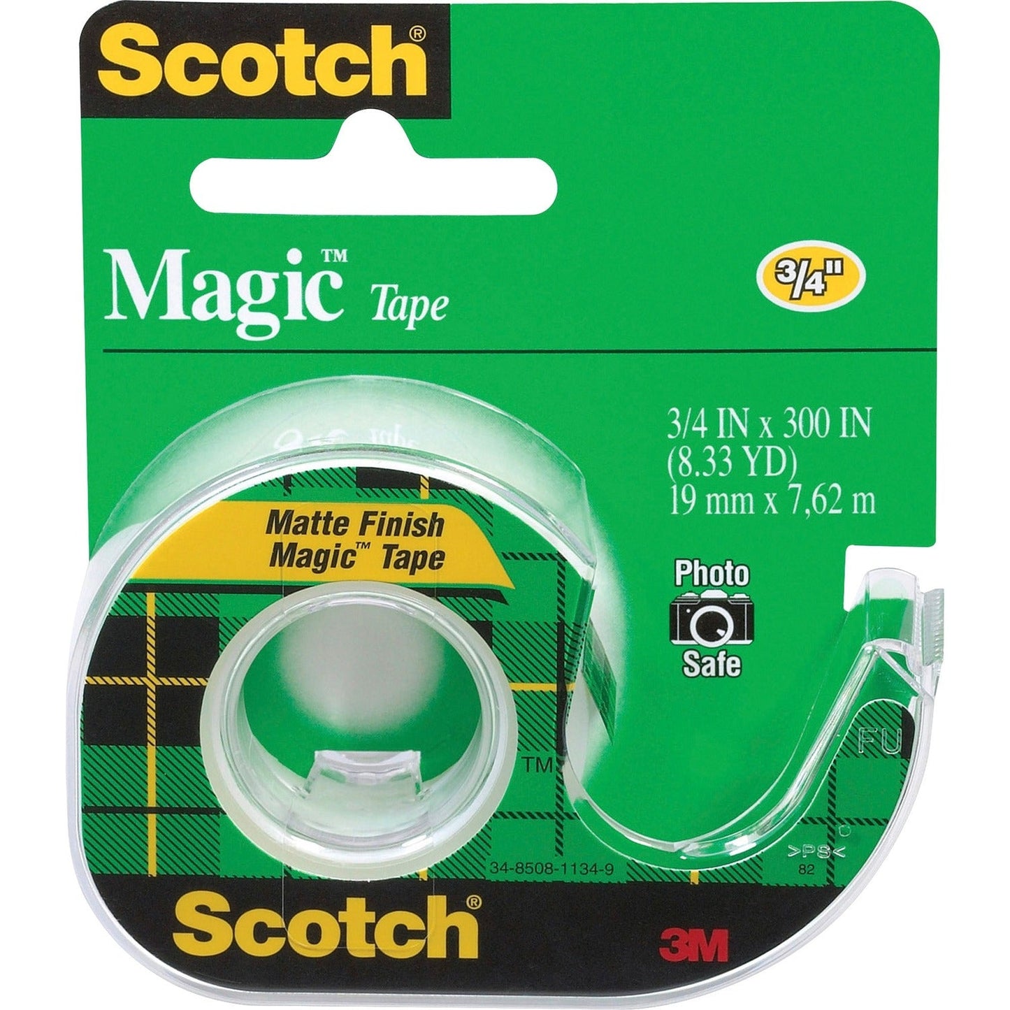 scotch-dispensing-matte-finish-magic-tape-25-ft-length-x-0-75-width-dispenser-included-handheld-dispenser-12-box-clear-num-mmm105bx_1