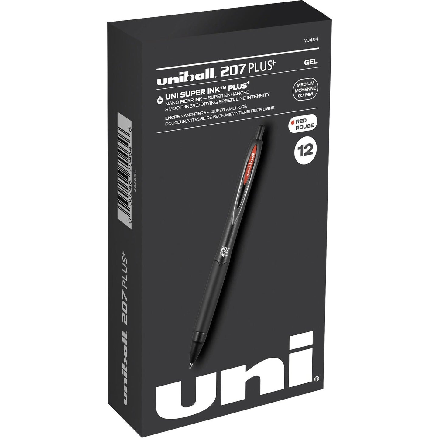 uni-ball-207-plus-gel-pen-medium-pen-point-0-7-mm-pen-point-size-retractable-red-gel-based-num-ubc70464_1