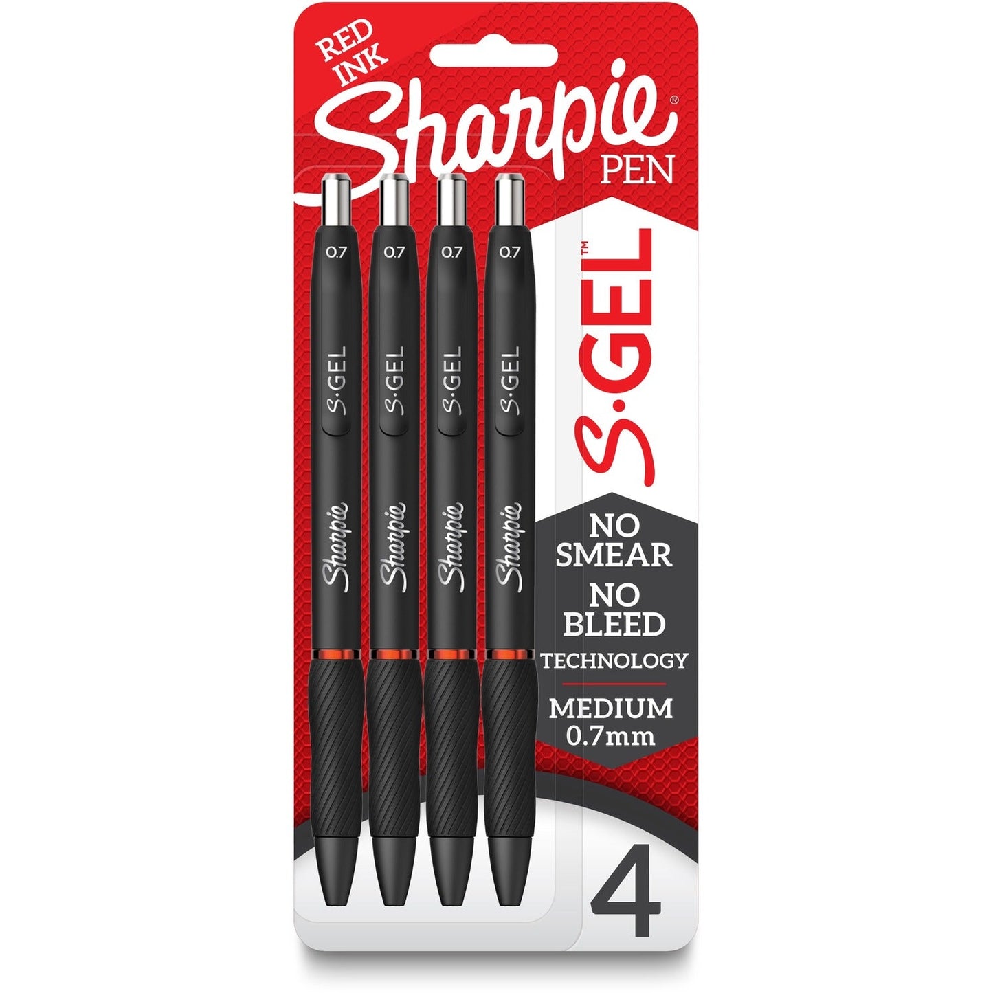 sharpie-s-gel-pens-medium-pen-point-0-7-mm-pen-point-size-red-gel-based-ink-black-metal-barrel-4-pack-num-san2169763_1