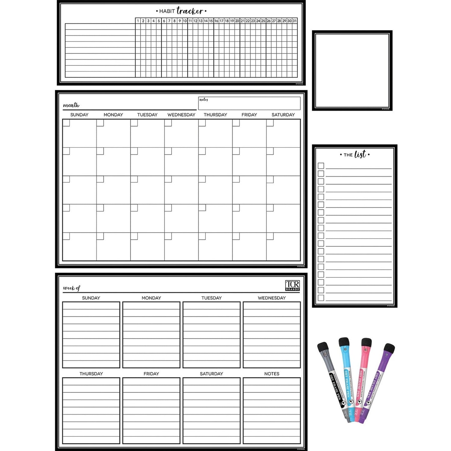 teacher-created-resources-black-white-dry-erase-magnetic-calendar-set-black-num-tcr77407_1