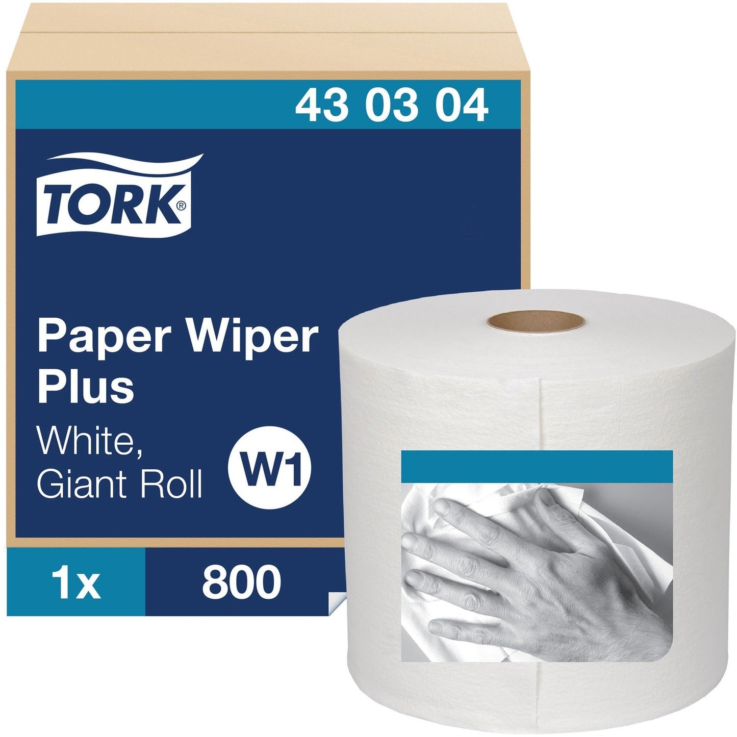 tork-paper-wiper-plus-1-ply-800-sheets-roll-12-25-roll-diameter-white-num-trk430304_1