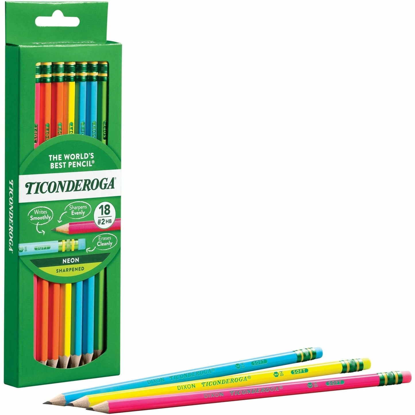 dixon-ticonderoga-bright-neon-no-2-pencils-2-lead-black-lead-neon-barrel-18-box-num-dixx13018_1