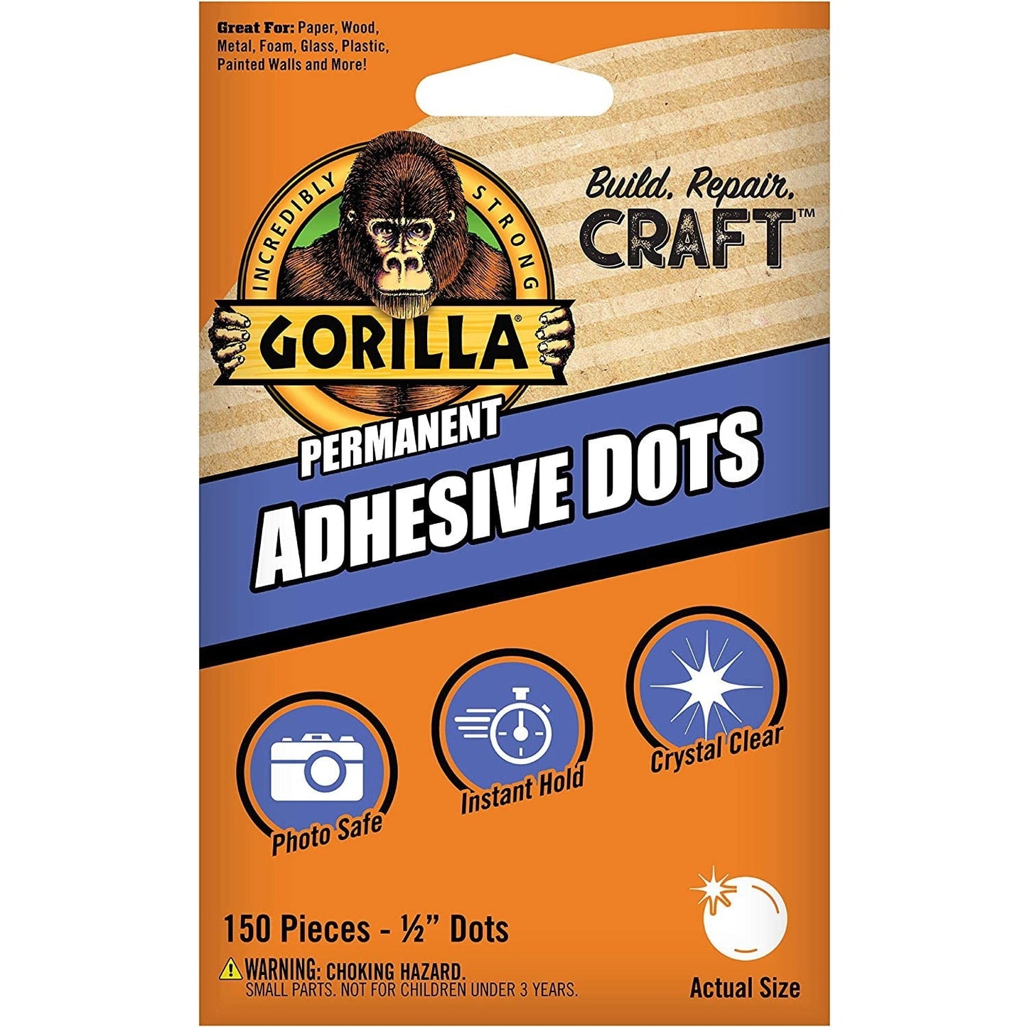 gorilla-glue-permanent-adhesive-dots-150-pack-clear-num-gor104905_1