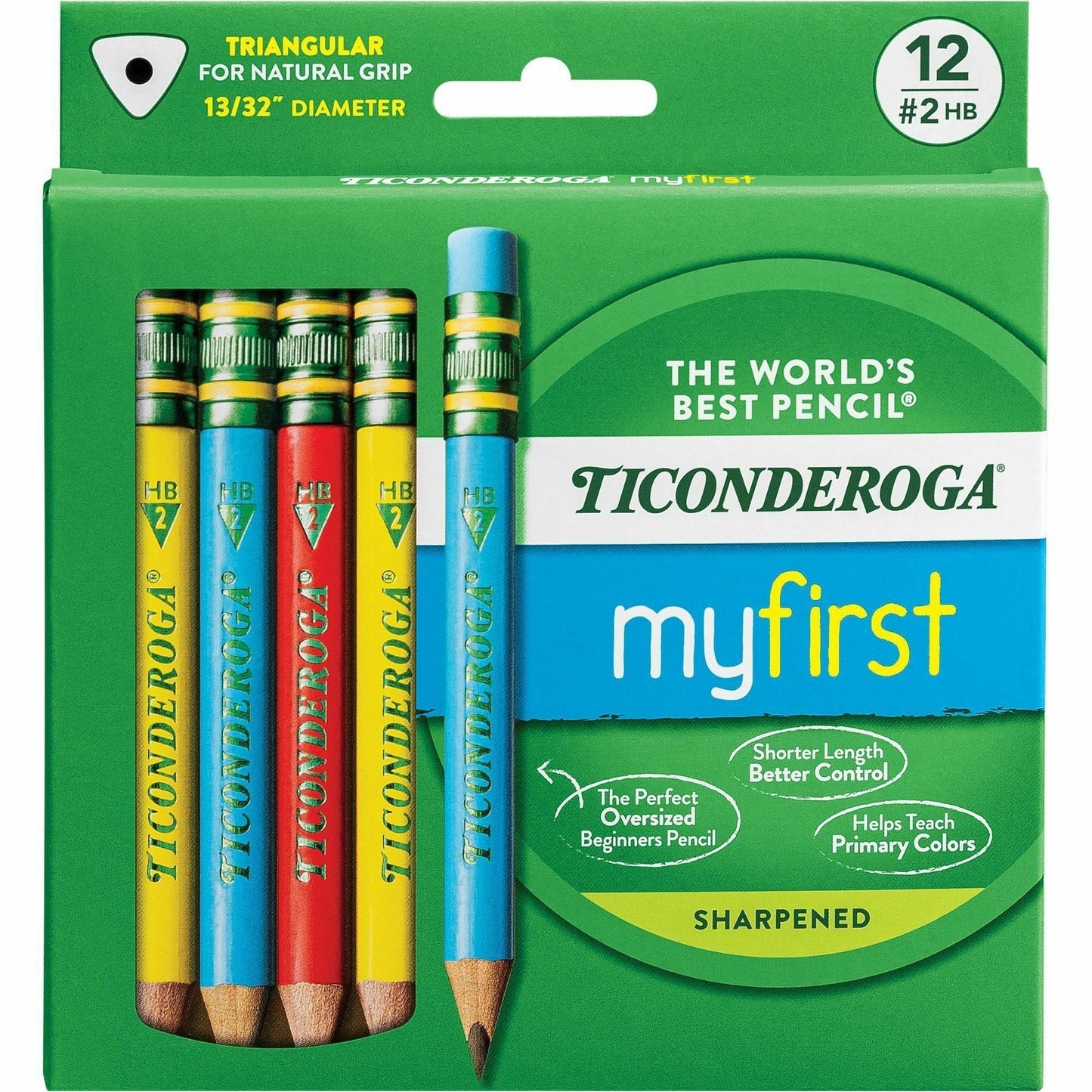 dixon-my-first-short-pencils-assorted-barrel-12-box-dixx33112_3