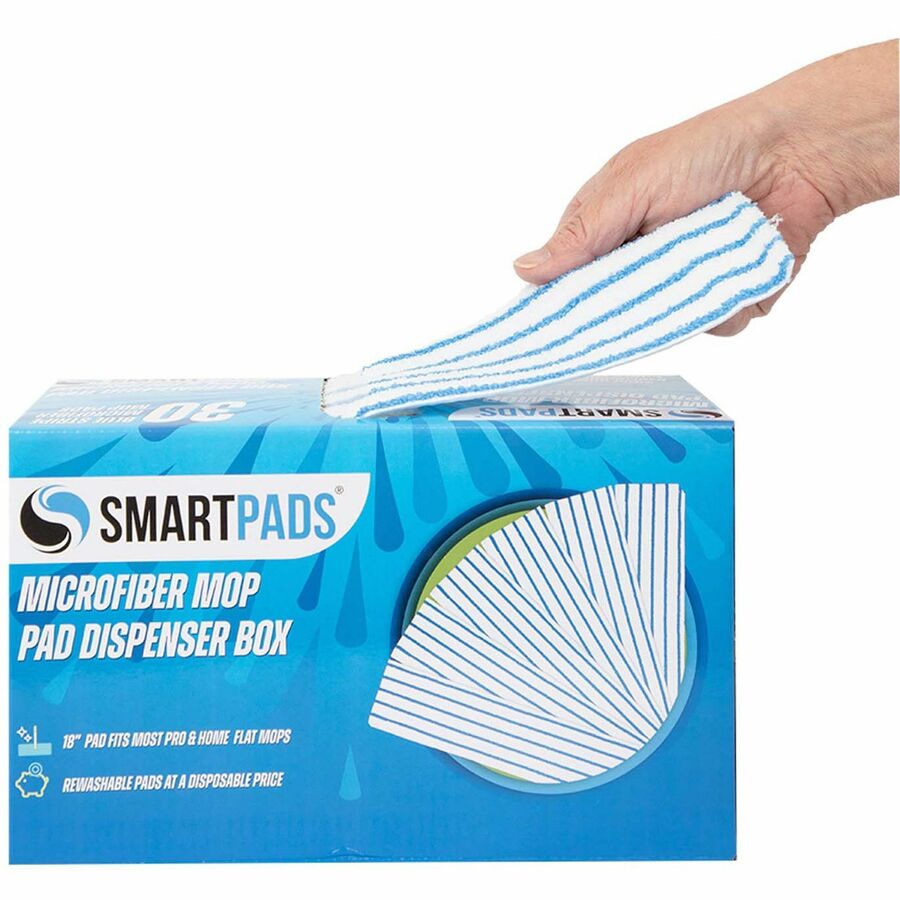monarch-microfiber-wet-dry-mop-pad-refills-5-width-x-18-depth-woven-microfiber-white-blue-30-box-monm901rmpbl_5
